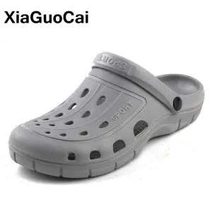 2021 Summer Men'S Clogs Quick Dry Men's slippers