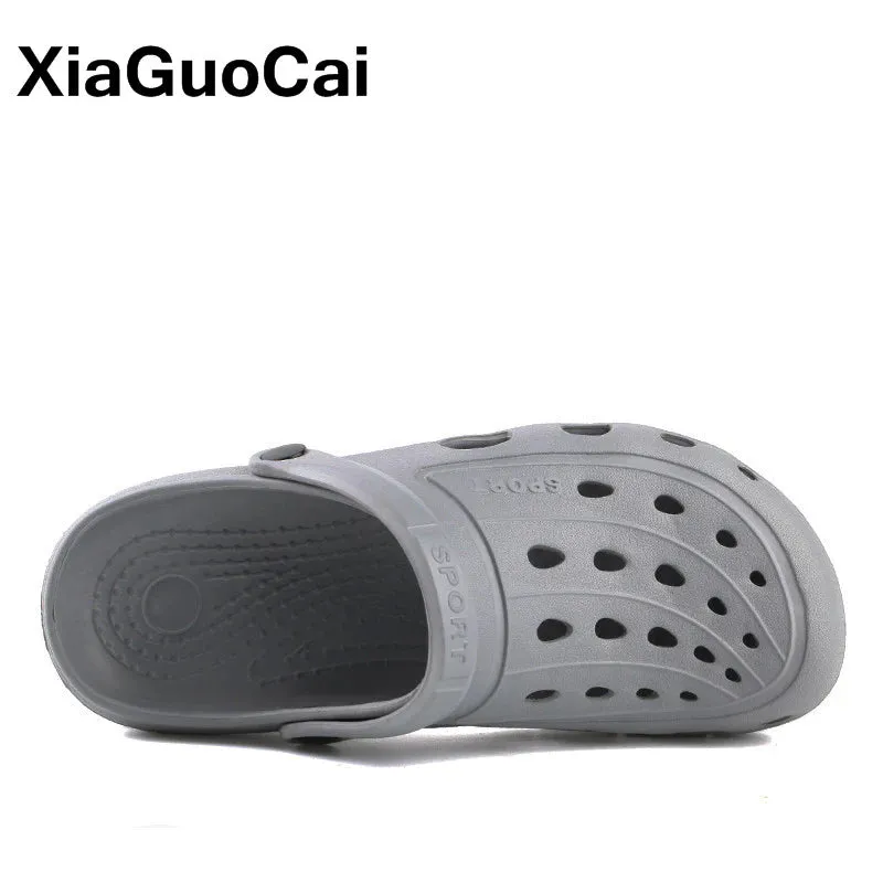 2021 Summer Men'S Clogs Quick Dry Men's slippers