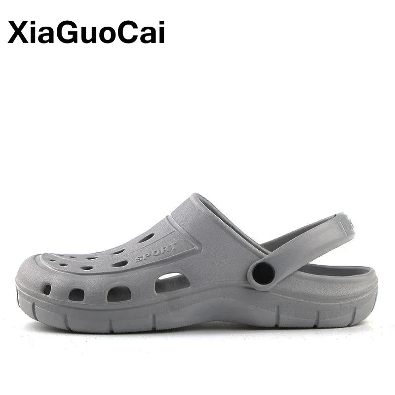 2021 Summer Men'S Clogs Quick Dry Men's slippers