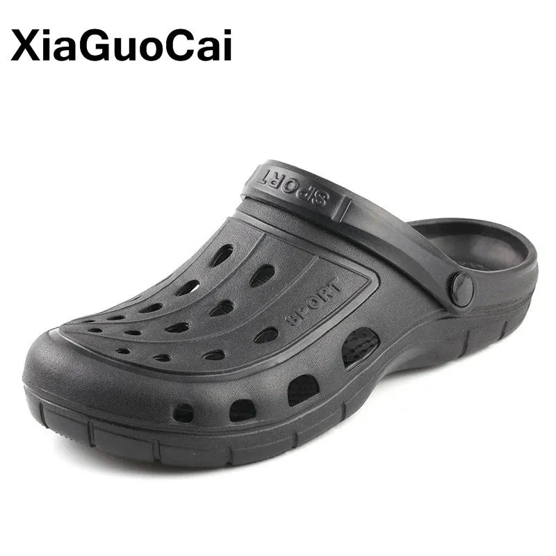2021 Summer Men'S Clogs Quick Dry Men's slippers