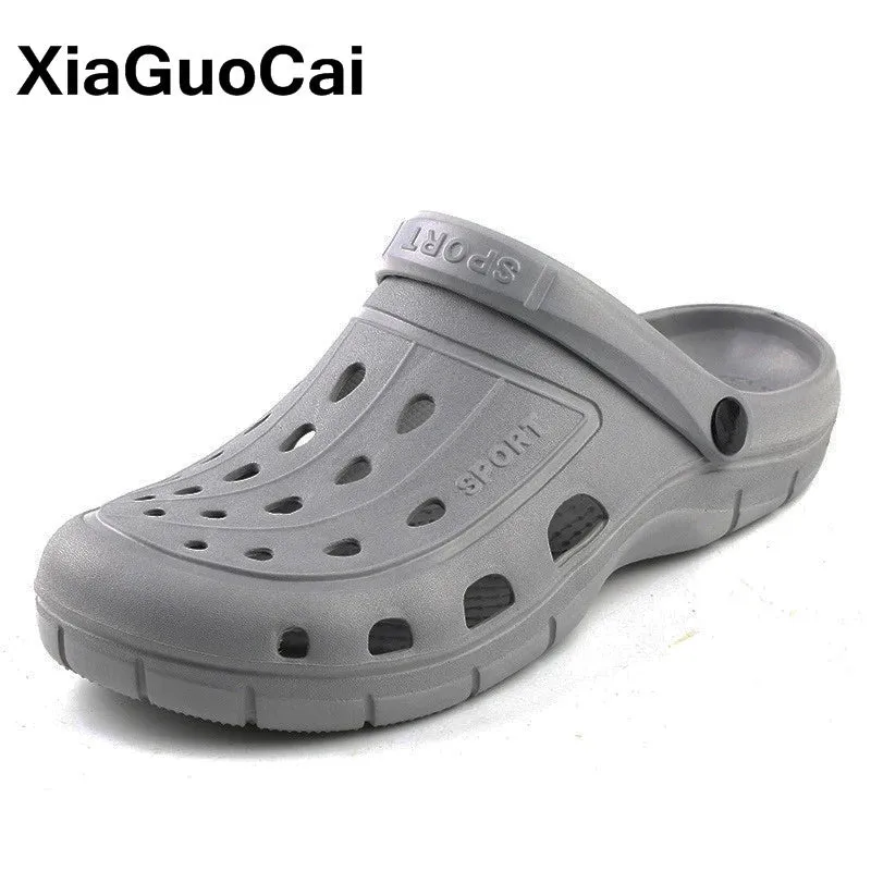 2021 Summer Men'S Clogs Quick Dry Men's slippers