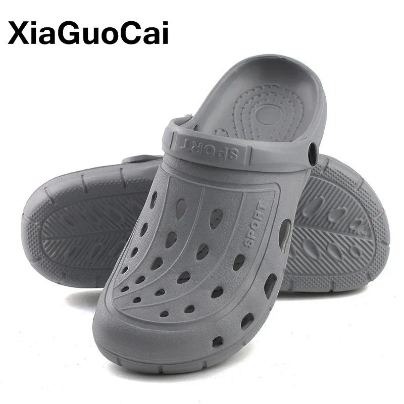 2021 Summer Men'S Clogs Quick Dry Men's slippers