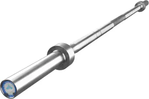 6ft Olympic Barbell - Home Gym Fitness Equipment - Straight barbell bench press (15 lb Weight - 300 LBS Capacity), Strength Training Workout Bar , Weight bar for Squats, Weightlifting