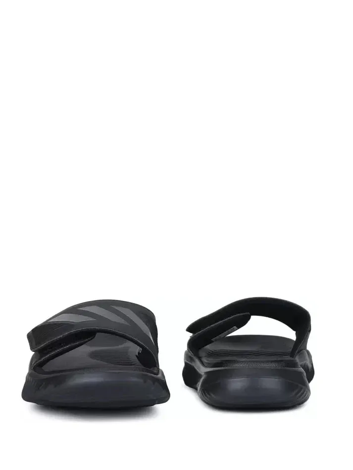 Adidas alfabounce flip flop all Black
