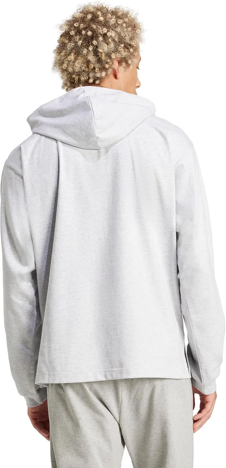 adidas Men's Essentials Big Logo Single Jersey Hoodie