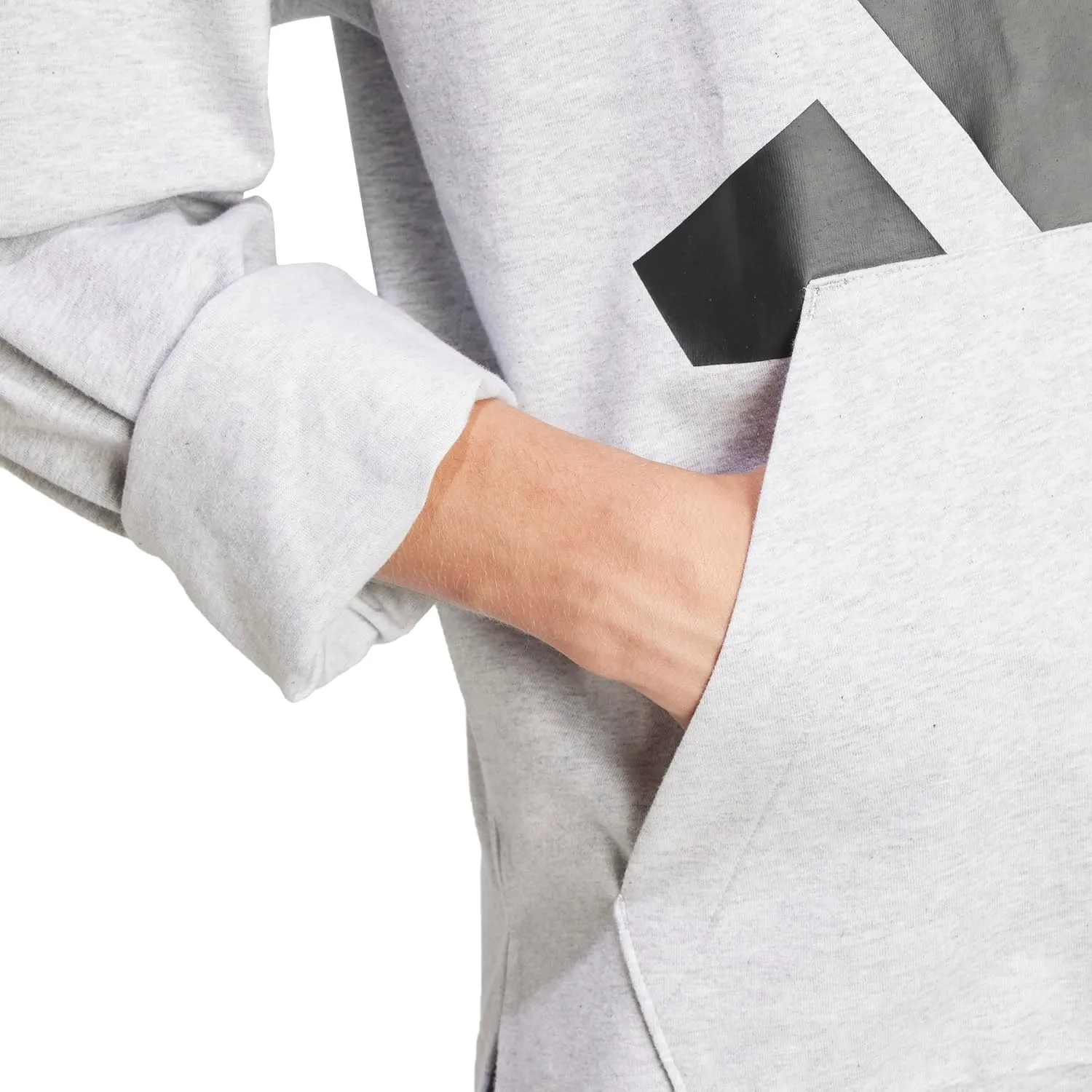 adidas Men's Essentials Big Logo Single Jersey Hoodie