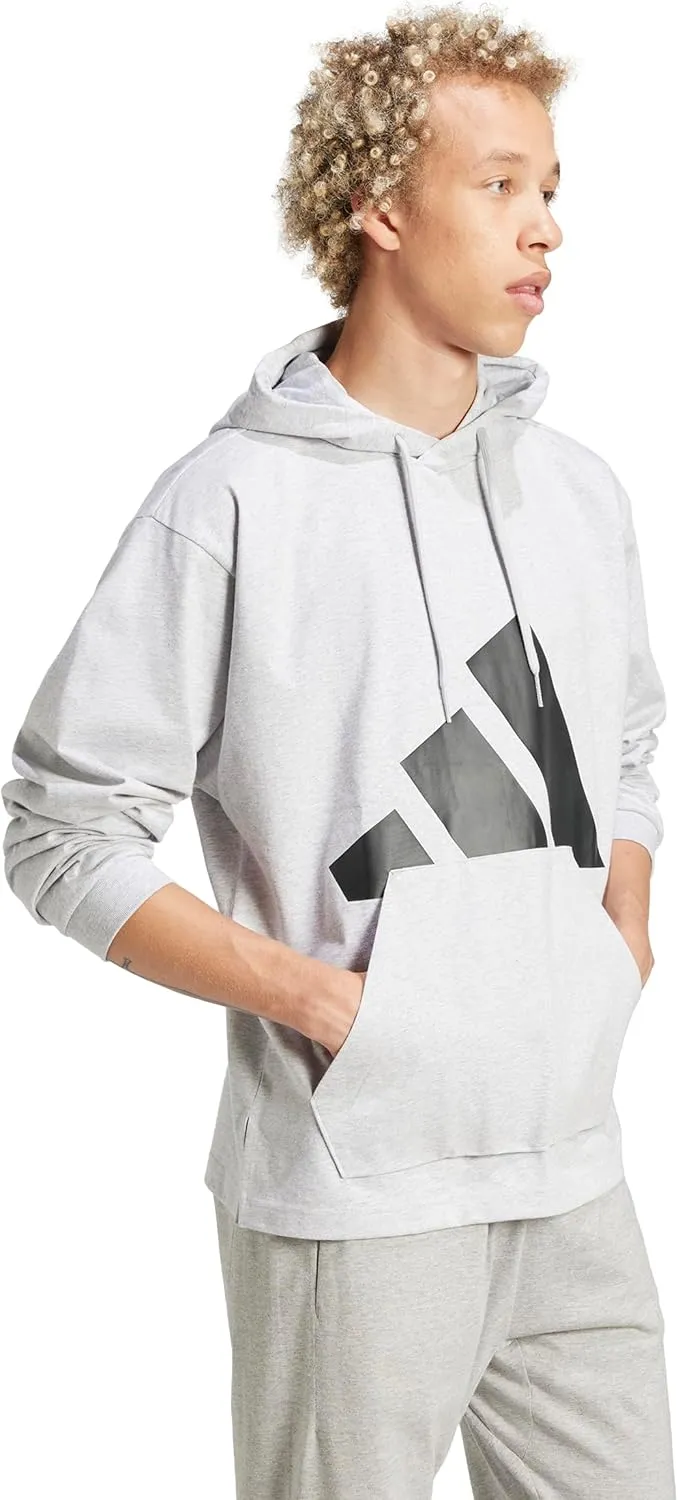 adidas Men's Essentials Big Logo Single Jersey Hoodie