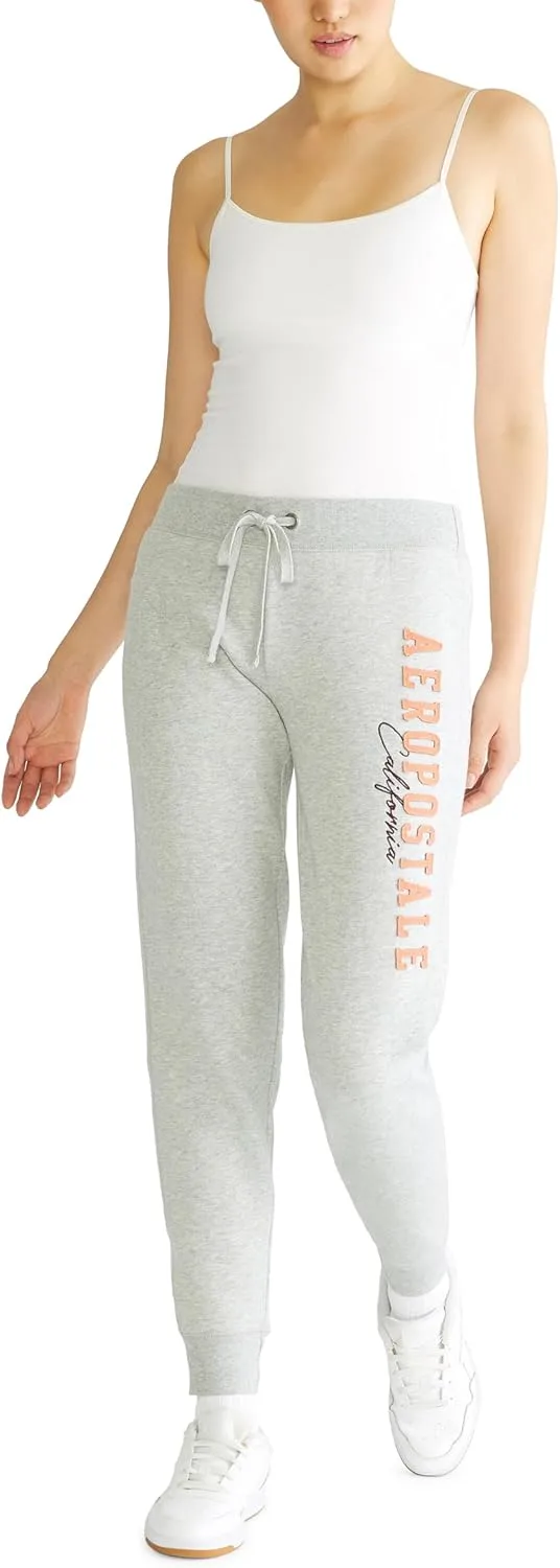 AEROPOSTALE Women's Aero Logo Cinch/Jogger Pant-Arches-Cali