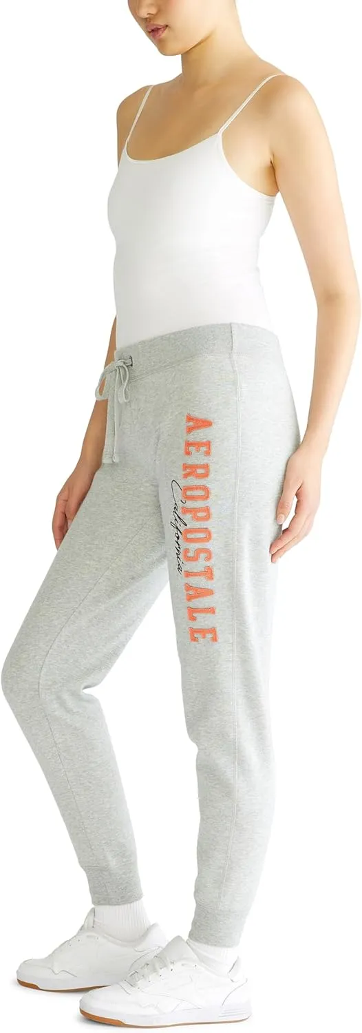 AEROPOSTALE Women's Aero Logo Cinch/Jogger Pant-Arches-Cali