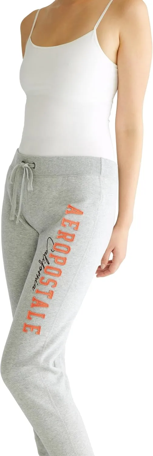 AEROPOSTALE Women's Aero Logo Cinch/Jogger Pant-Arches-Cali
