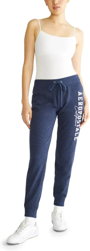 AEROPOSTALE Women's Aero Logo Cinch/Jogger Pant-Arches-Cali