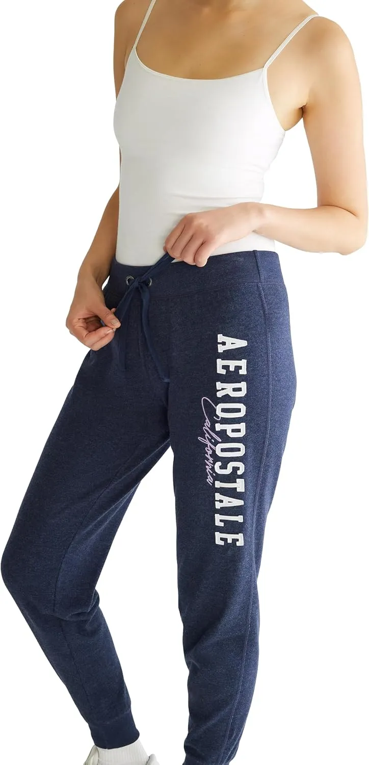 AEROPOSTALE Women's Aero Logo Cinch/Jogger Pant-Arches-Cali