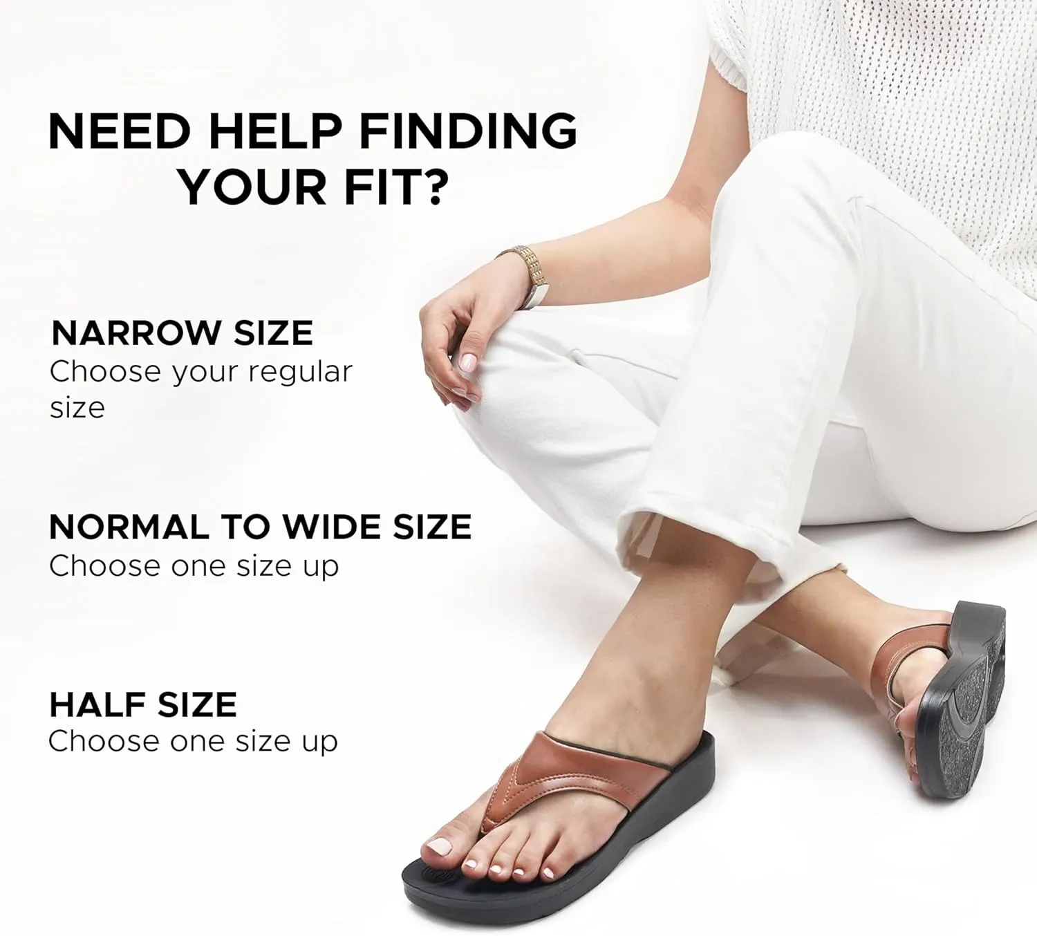 AEROTHOTIC Arch Support Flip Flops for Women Comfortable Stylish Straps with Non Slip Footbed Fashion Dressy Sandals Outdoor Travel Vacation Essentials