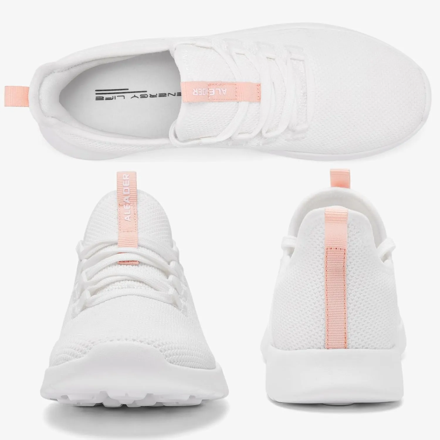ALEADER Women's Energycloud Lightweight Slip On Walking Running Shoes