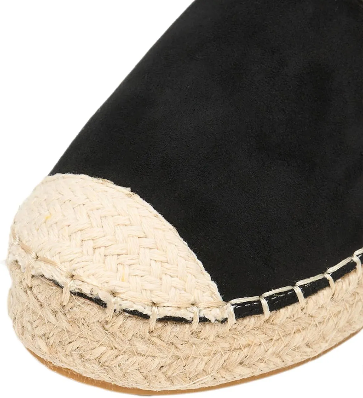 Alexis Leroy Women's Closed Toe Hollow Out Vamp Ankle Strap Platform Espadrille Sandals