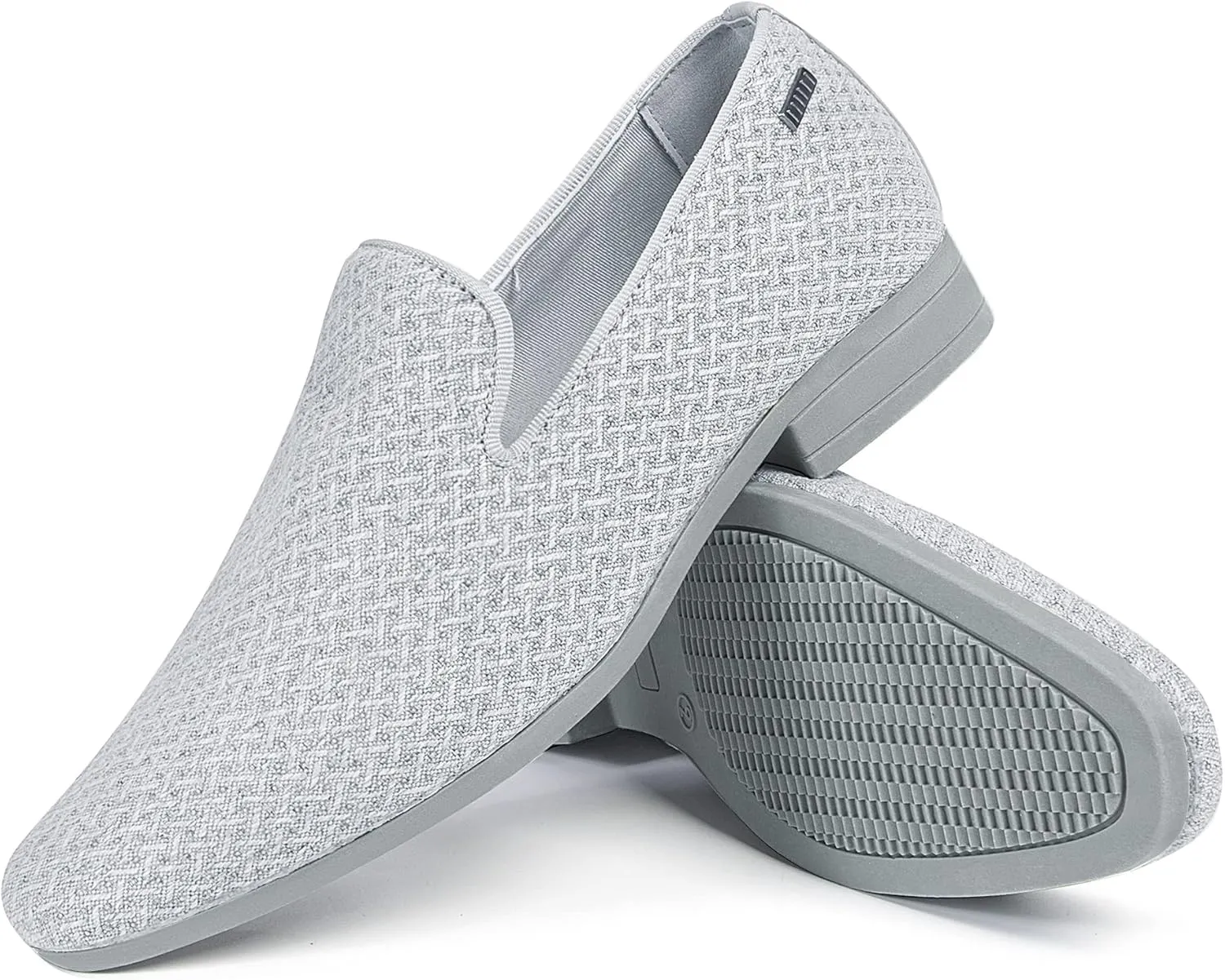 ALLY UNION MAKE FORCE Mens Loafers Dress Slip on Party Wedding Penny Smoking Shoes
