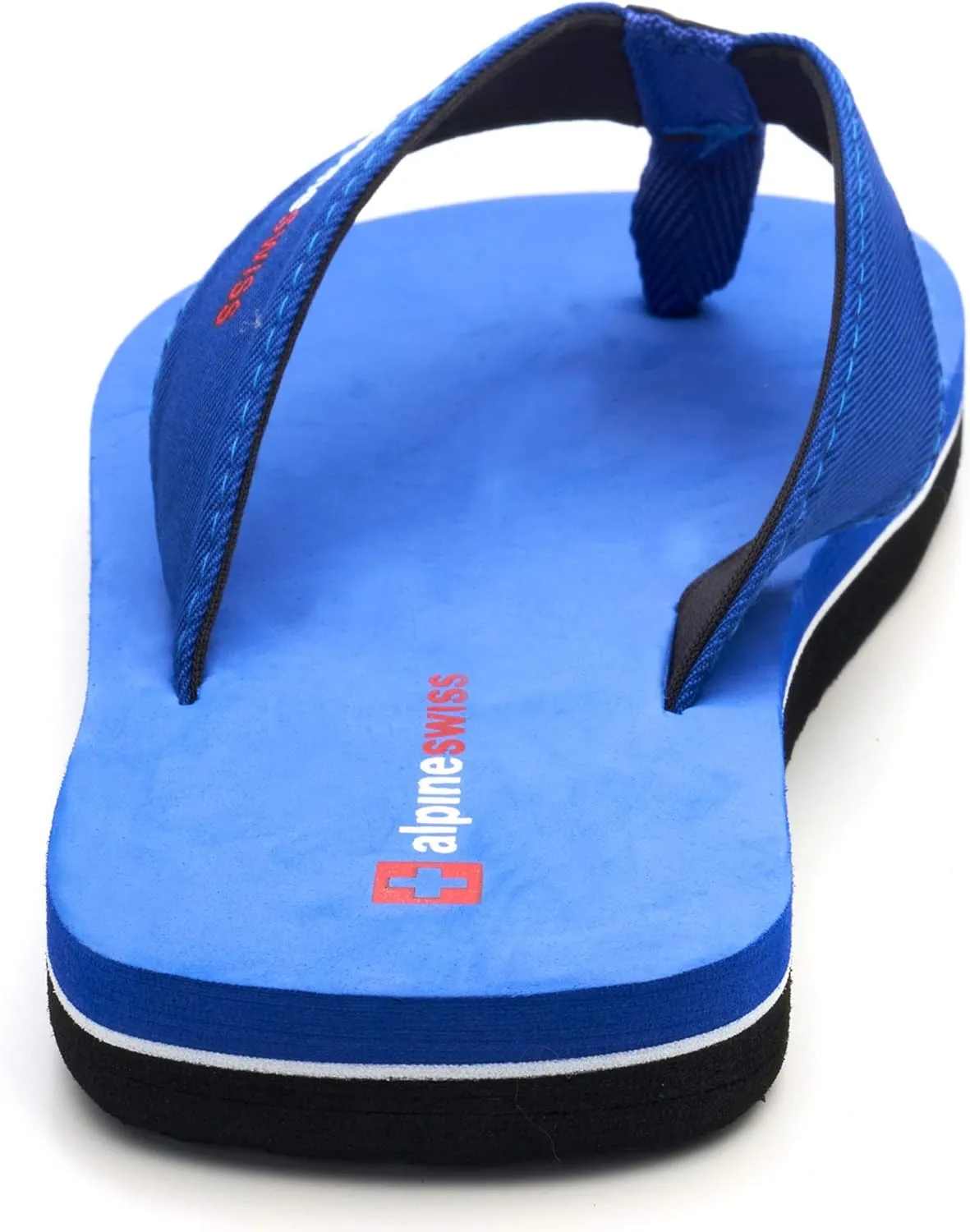 Alpine Swiss Mens Flip Flops | Lightweight Thong Sandals | Beach Sandals with EVA Sole for Comfort | Stylish Durable Flip Flops for Men Perfect for Casual Wear, Pool, and Outdoor Activities