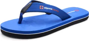 Alpine Swiss Mens Flip Flops | Lightweight Thong Sandals | Beach Sandals with EVA Sole for Comfort | Stylish Durable Flip Flops for Men Perfect for Casual Wear, Pool, and Outdoor Activities