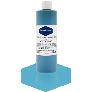 AmeriColor, Wedgewood, 13.5 Ounce Bottle, Soft Gel Paste Food Color