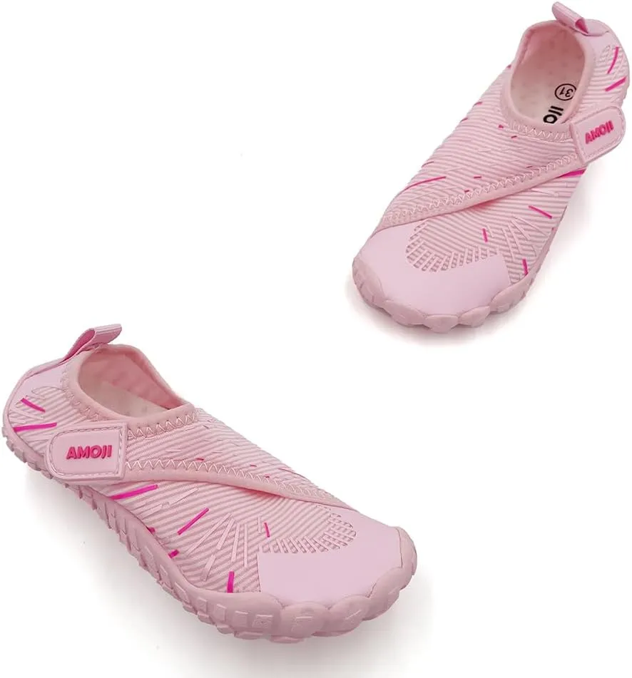 Amoji Kid Boy Aqua Water Shoes Girls Quick Dry Swim Zero Drop 2388