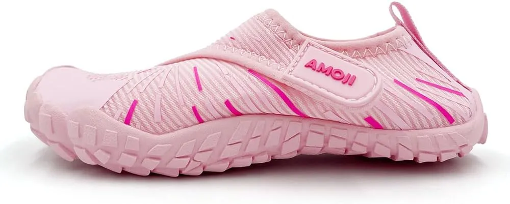 Amoji Kid Boy Aqua Water Shoes Girls Quick Dry Swim Zero Drop 2388