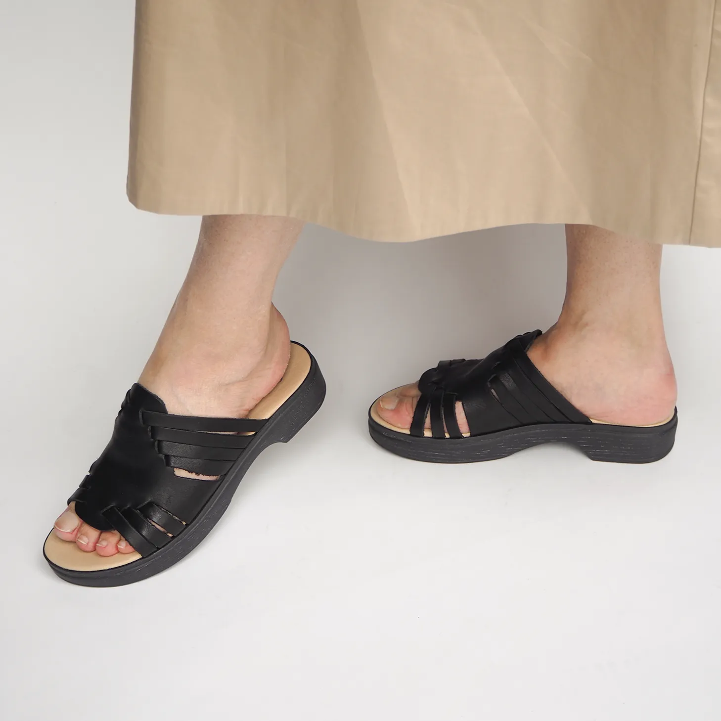 Andrea Black Mule Clog