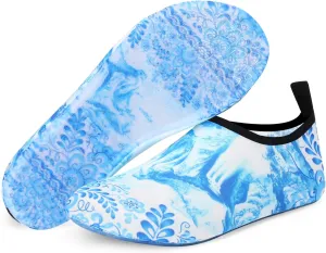 ANLUKE Water Shoes Barefoot Aqua Yoga Socks Quick-Dry Beach Swim Surf Shoes for Women Men