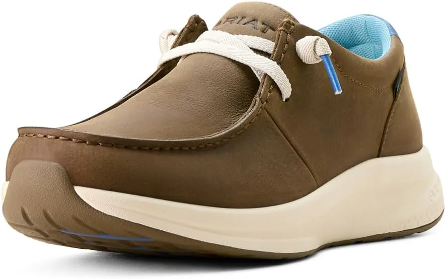 ARIAT Mens Buckeye Waterproof Slip On Casual Shoes - Brown