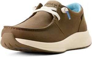 ARIAT Mens Buckeye Waterproof Slip On Casual Shoes - Brown