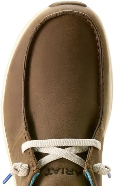 ARIAT Mens Buckeye Waterproof Slip On Casual Shoes - Brown