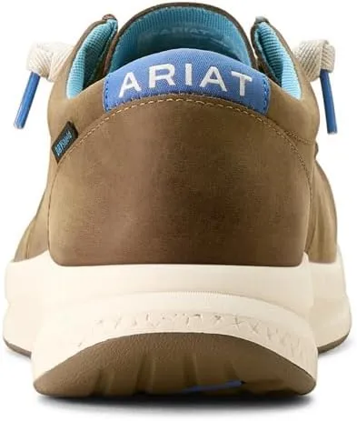 ARIAT Mens Buckeye Waterproof Slip On Casual Shoes - Brown