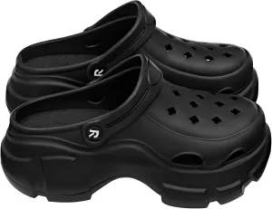 ARRIA AirClog Chunk & Classic Shoes, Unisex, Lightweight Slip-On Clogs with 360° Comfort, Breathable, Quick-Dry, Customizable Charms for Travel, Beach, Nurses, Gym & Home