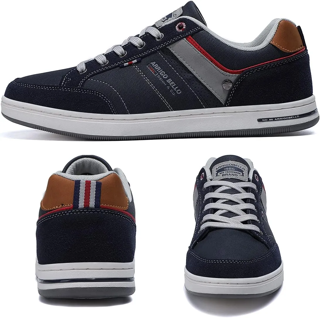 ARRIGO Bello Sneakers for Men Casual Shoes Low Top Comfortable Walking Shoes