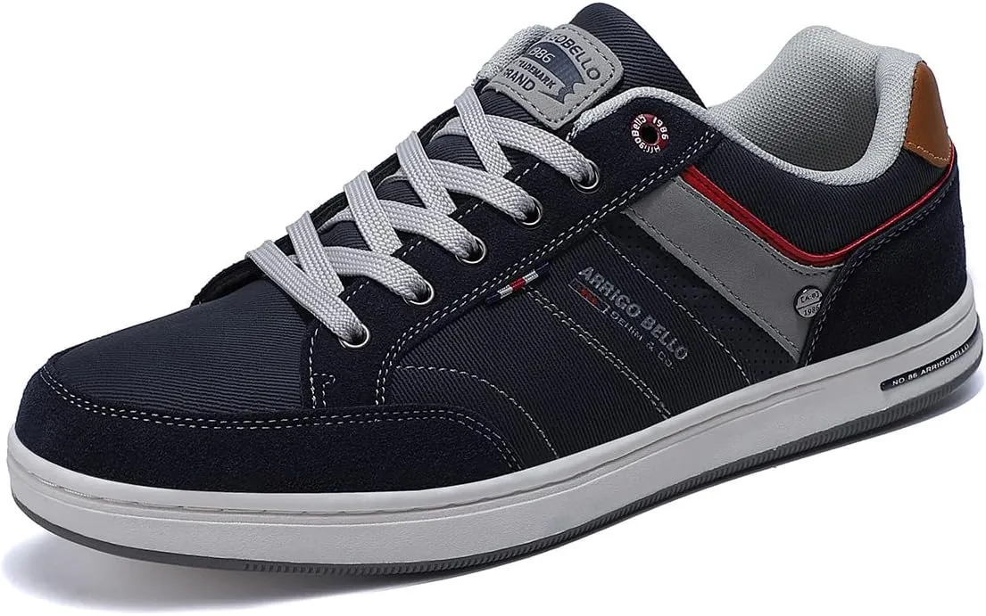 ARRIGO Bello Sneakers for Men Casual Shoes Low Top Comfortable Walking Shoes