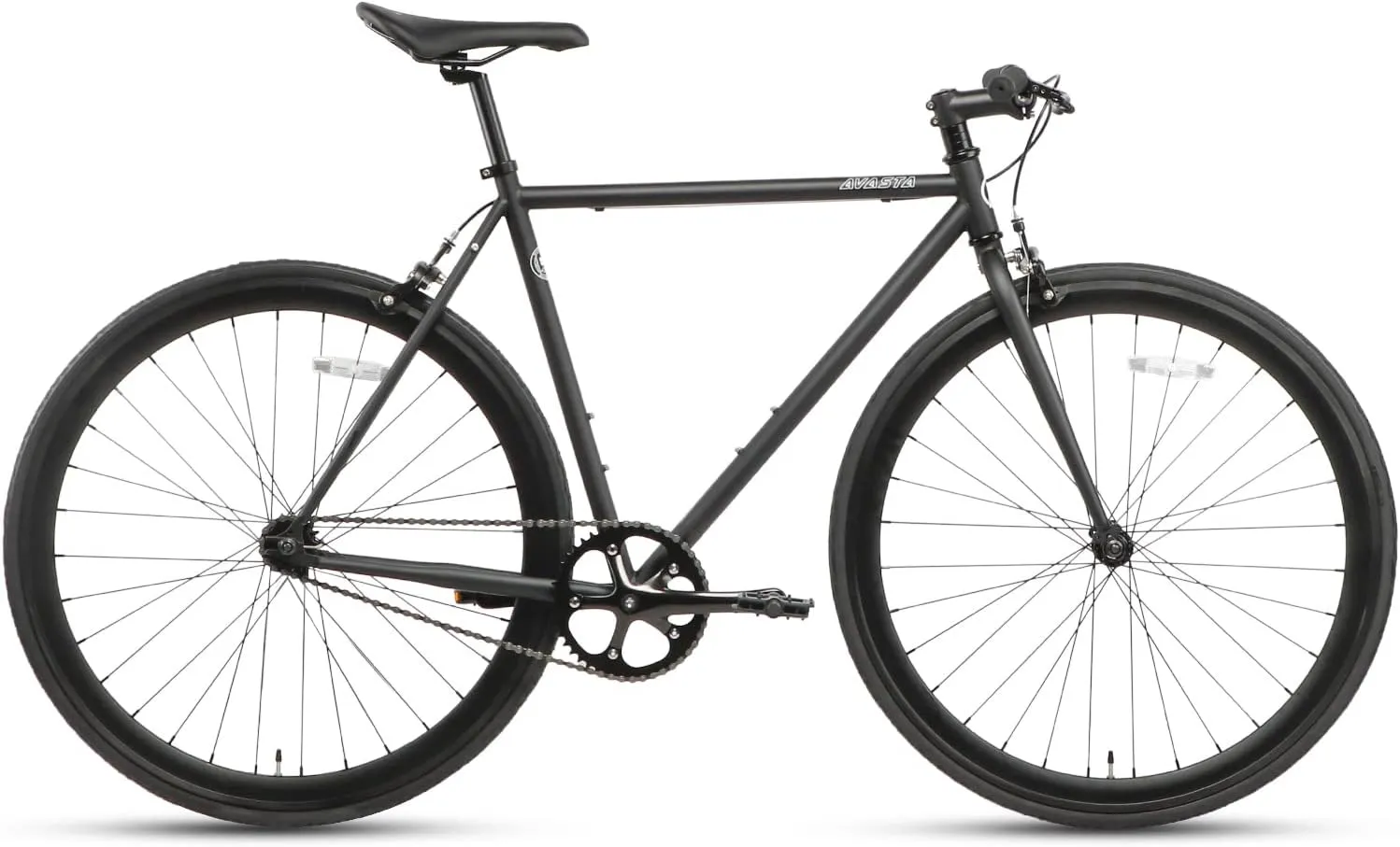 AVASTA Single-Speed Fixed Gear Urban Commuter Fixie Bike Flip Flop Hub Bicycle, Multiple Colors