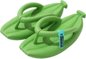 Banana slippers summer novelty shape non-slip Extremely Comfy clip toe flip flop slippers creative gift Unisex