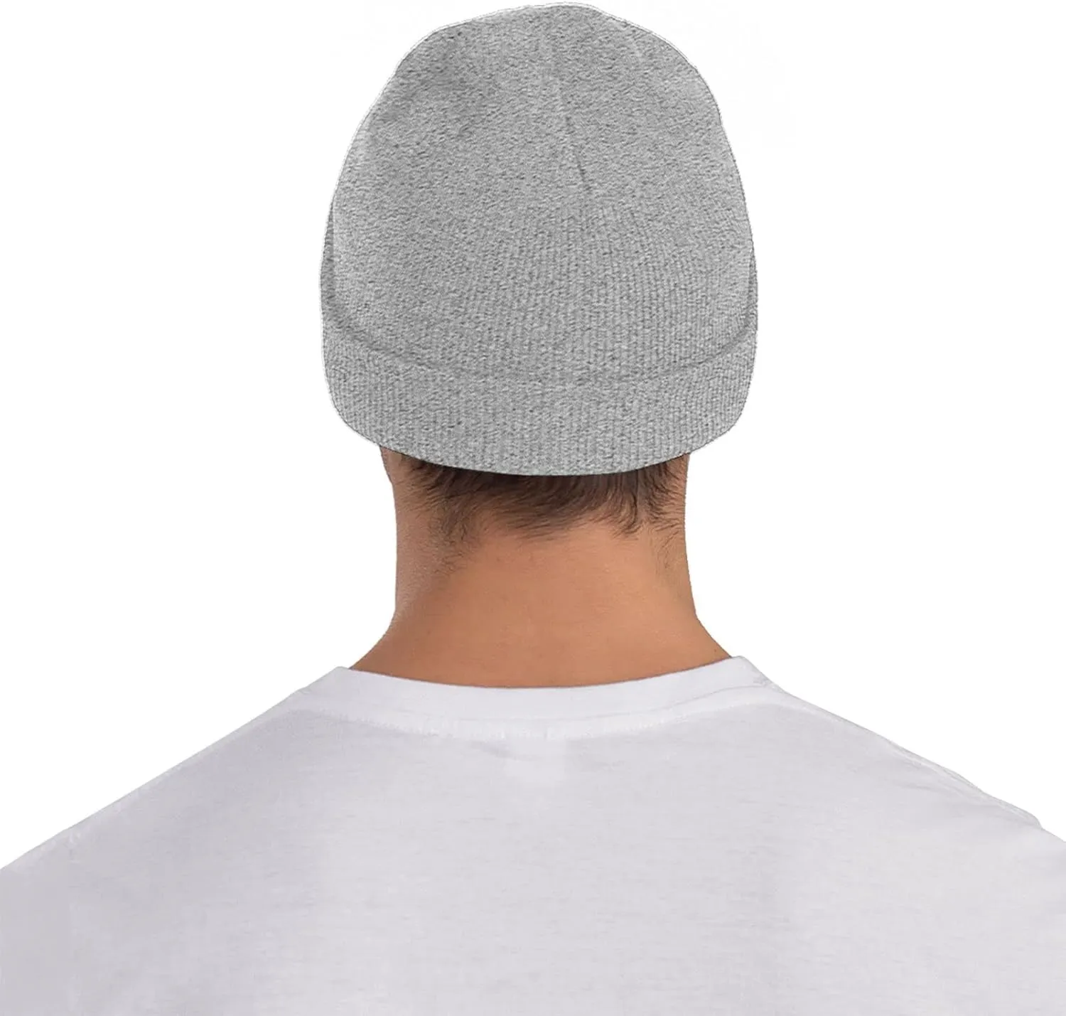 Beanie for Men Winter Hats for Women Knit Hat Hammerhead Sharks Beanie Soft Warm Cuffed Caps Stylish Watch Cap Black Beanie