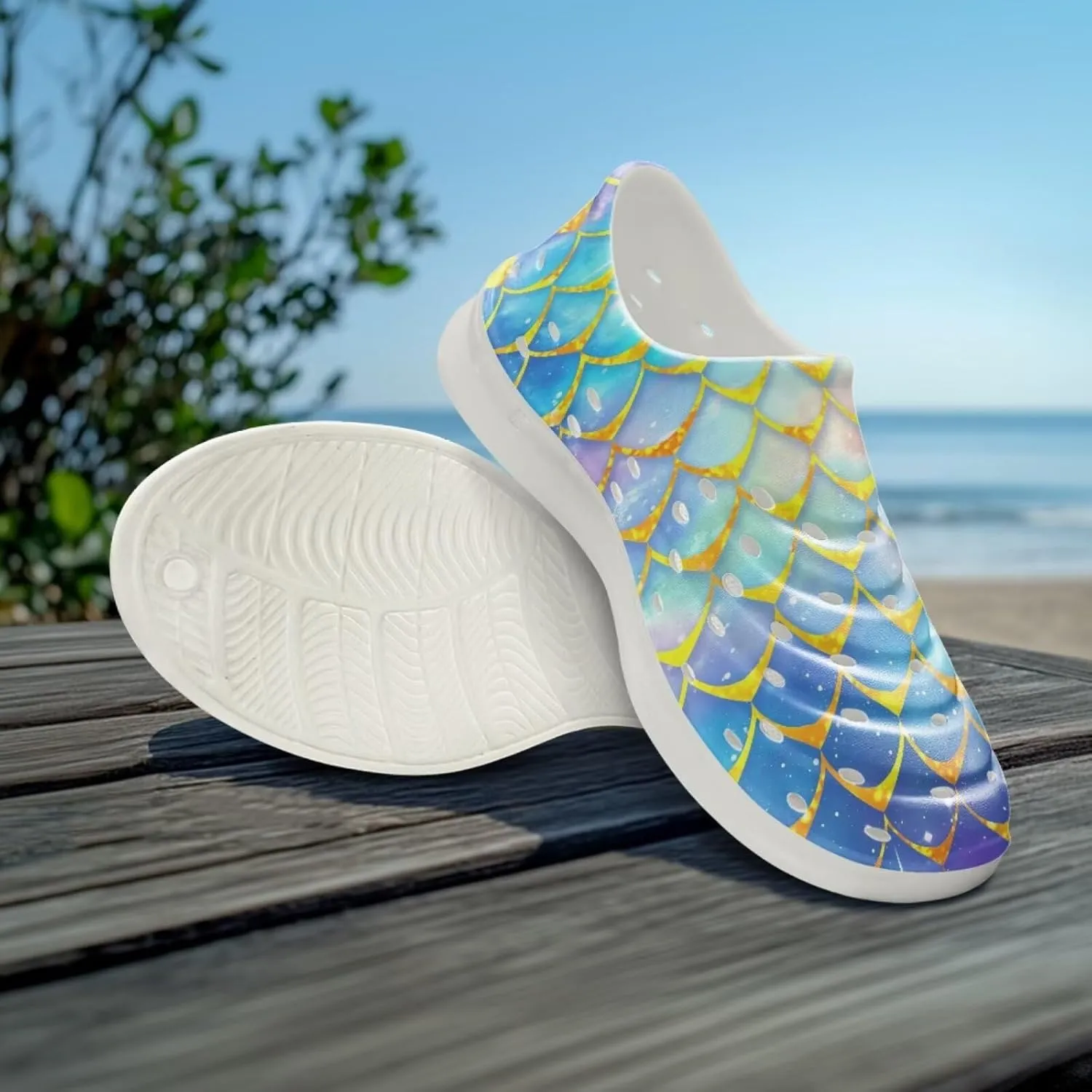 Beauty Water Shoes for Kids Girls Summer Slip On Sandals Children Breathable Quick Dry Pool Beach Sneakers