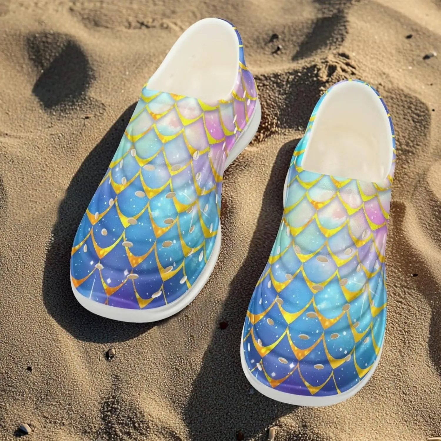 Beauty Water Shoes for Kids Girls Summer Slip On Sandals Children Breathable Quick Dry Pool Beach Sneakers
