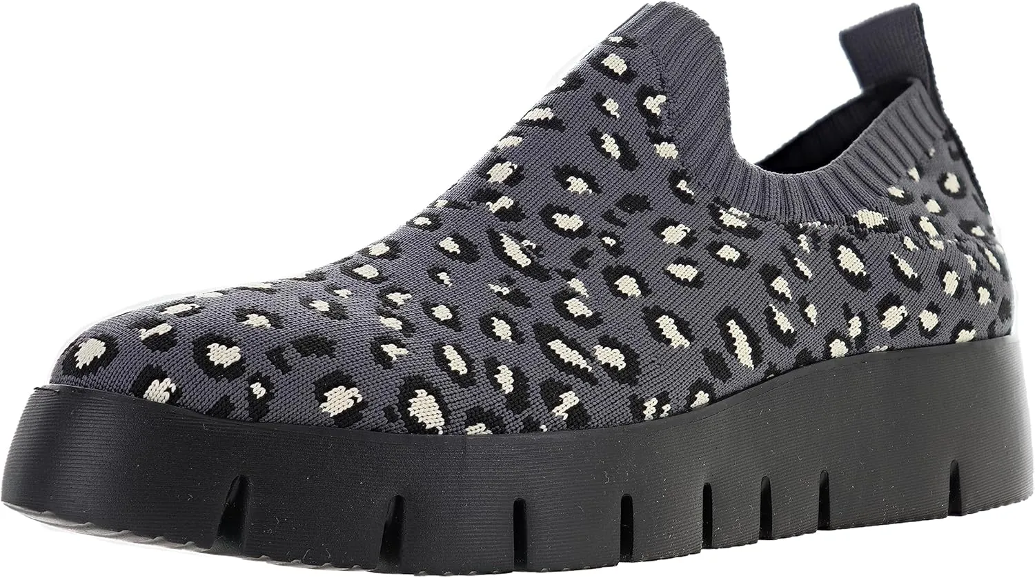 Bernie Mev Women's Fx Luna Wedge, Dark Grey Wild Dots Bs, 8