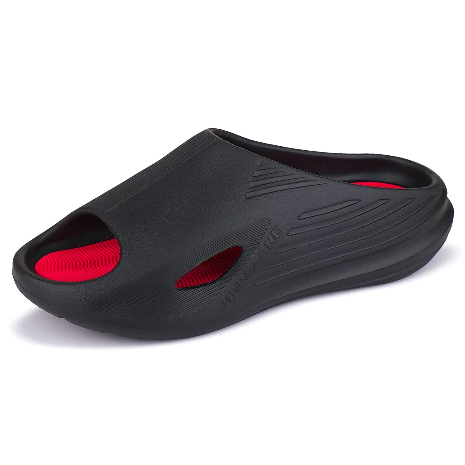 Bersache Extra Soft Classic Casual with  Regular wear with Ultra Soft & Flexibility Technology Flip Flop for Men's & Boy's (6147-Black)
