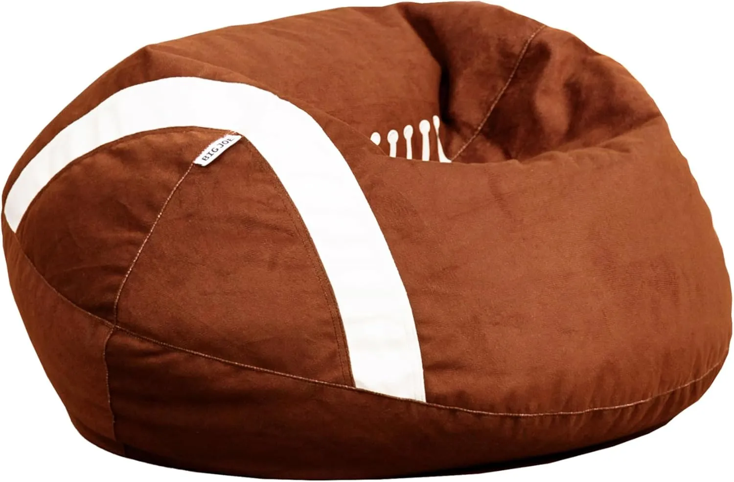 Big Joe Sports Ball Child-Sized Bean Bag Chair, Football Plush, Soft Polyester, 2.5 feet