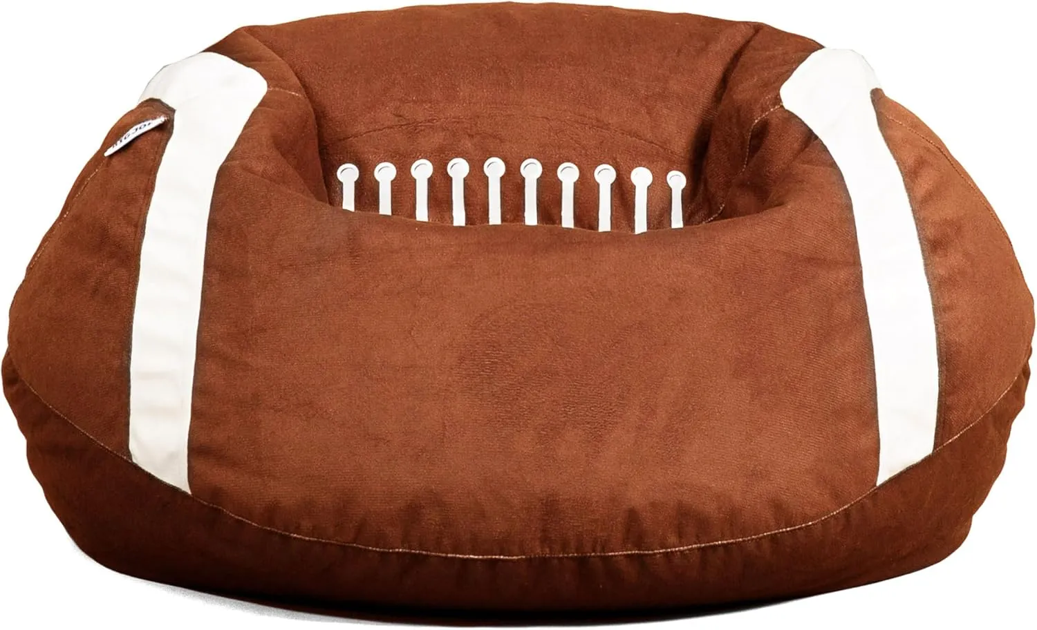 Big Joe Sports Ball Child-Sized Bean Bag Chair, Football Plush, Soft Polyester, 2.5 feet