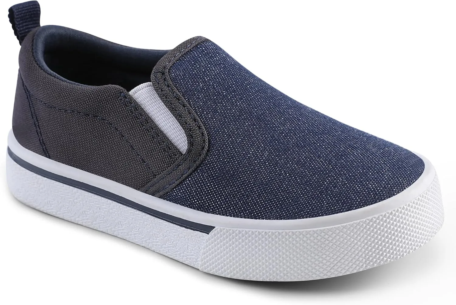 Bigwow Toddler Boys Girls Canvas Sneakers Little Kid Low Top Slip On Lightweight Comfy School Casual Tennis Sneaker Walking Shoes