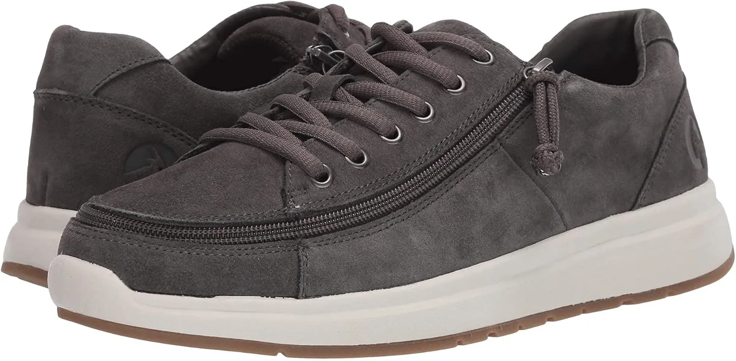 BILLY Footwear Comfort Suede Lo Grey 11 WW