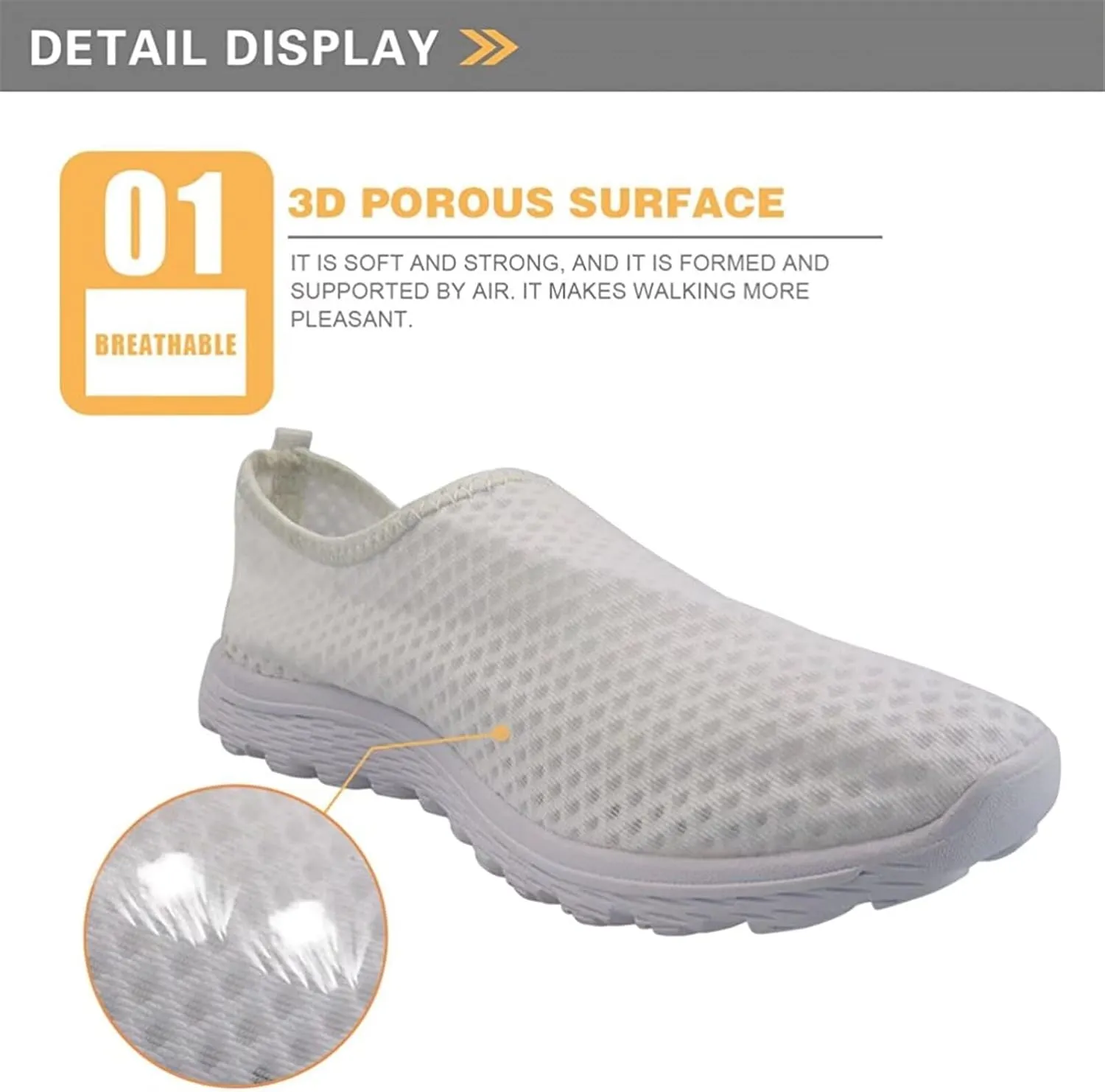 Biyejit Quick Dry Womens Water Shoes for Swim Beach Surf Breathable Slip On Sneakers Casual Outdoor Sport Flats Shoes