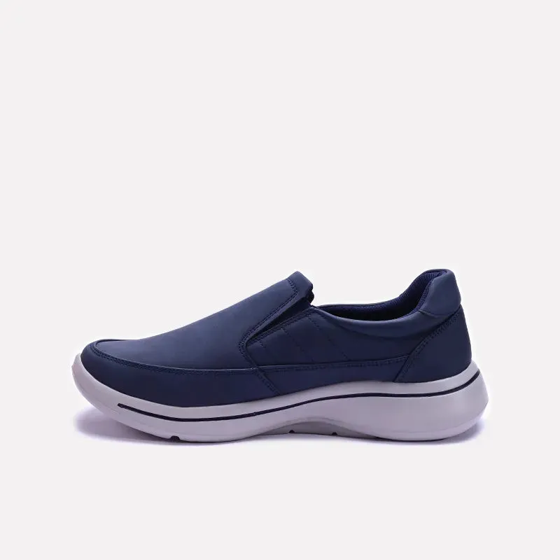 Blue Comfy Slip On Sneakers 0120567