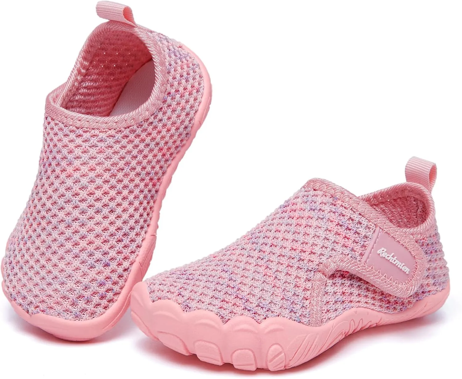 Boy's Toddler Water Shoes Girl's Quick Dry Beach Swim Shoes Cute Non-Slip Lightweight Barefoot Aqua Shoes(Baby/Toddler)