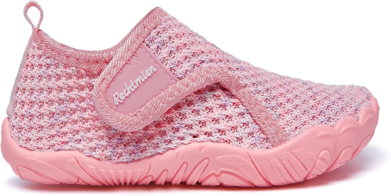 Boy's Toddler Water Shoes Girl's Quick Dry Beach Swim Shoes Cute Non-Slip Lightweight Barefoot Aqua Shoes(Baby/Toddler)