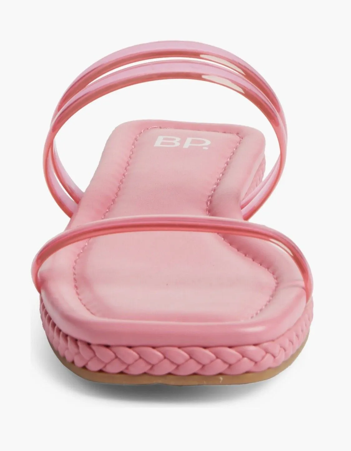 BP Final clearance Pink Toe On Fashion Sandals Punch Secure payment options Summer OpeN Viola Slip Casual Rounded Toe